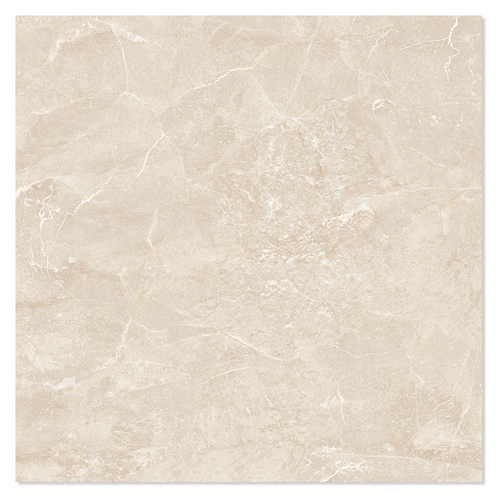 Marmor Klinker Milan Beige Blank 90x90 cm